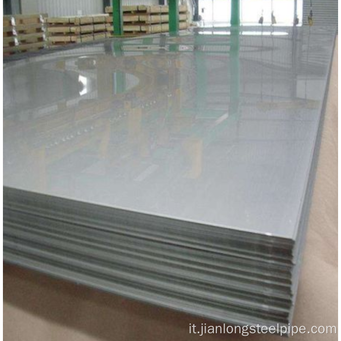 Foglio di colore in acciaio inossidabile